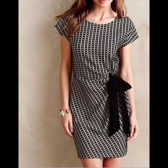 Anthropologie Dresses & Skirts - Anthropologie Sz M Side Tie Dress Sat/Sun EUC